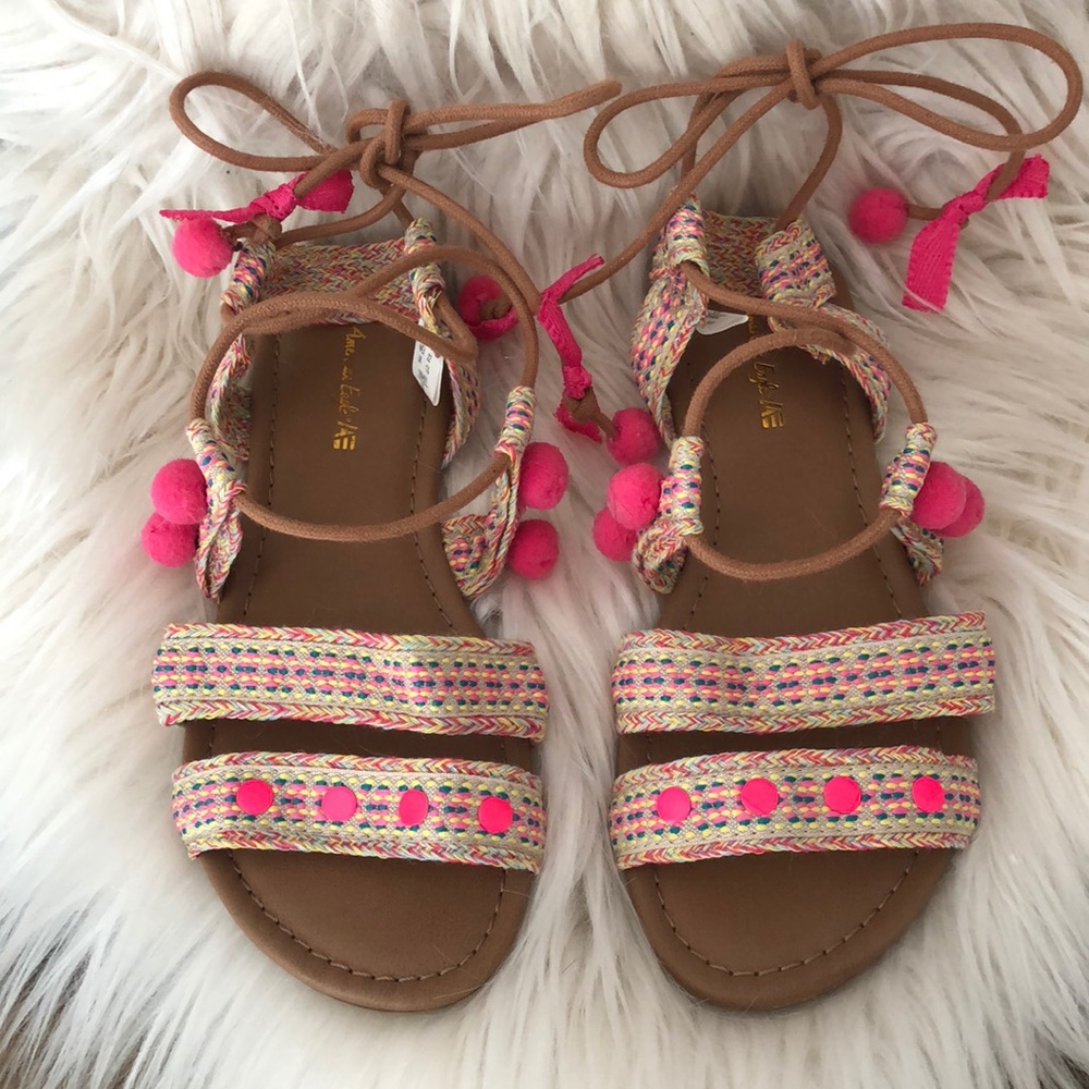 American Eagle Ankle Strap Sandals